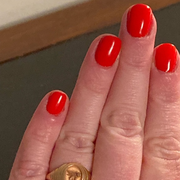 Ultra Rare 14k ROSE Gold Retrouvai Tiered Signet Ring! Flying pig, Sz 7.5, $1370 - Picture 3 of 10